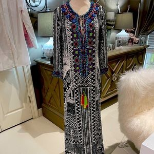 100% Silk Maxi Dress